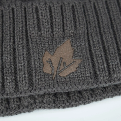 Gorro De Punto Cálido De Invierno Y Calentador De Cuello Gorro Térmico Con Forro Polar Para Adultos Accesorios Para Exteriores