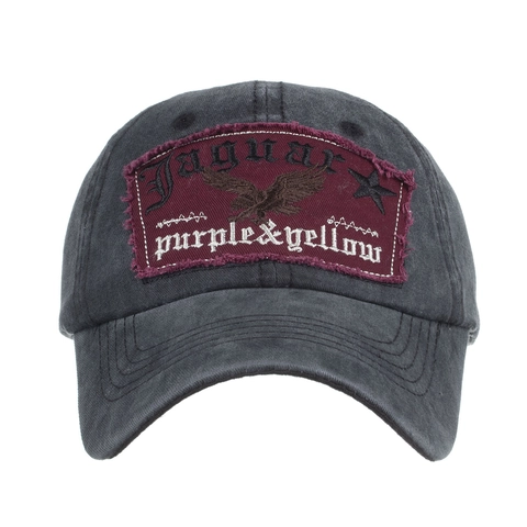 Berretto da Baseball in Cotone Lavato Vintage Distressed Ricamo Patch Aquila Regolabile Cappello da Sole Outdoor Uomo Donna