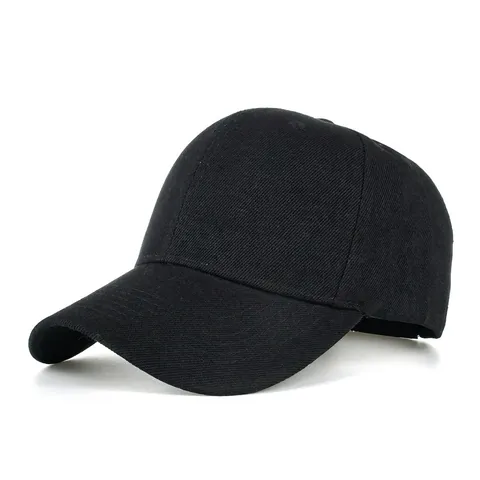 Unisex Adjustable Plain Solid Color Baseball Cap Minimalist Polyester Twill Sun Hat For Men Women Casual Outdoor Sports Hat