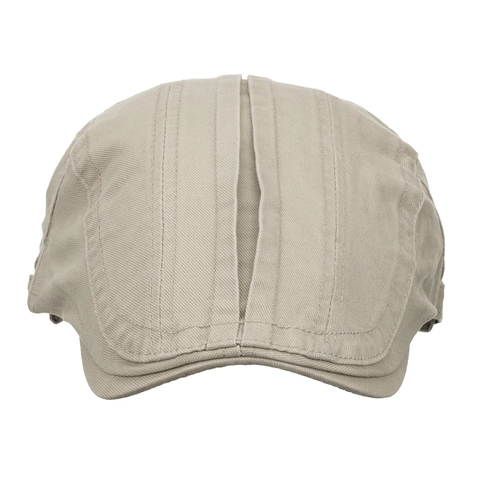 Herren Vintage 100% Baumwolle Schirmmütze Verstellbare Ivy Newsboy Mütze Einfarbig Britischer Stil Lässige Outdoor Schiebermütze