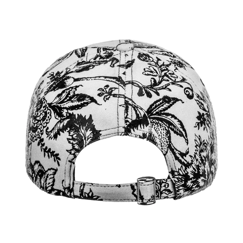 Berretto da Baseball con Stampa Botanica a Inchiostro Retrò per Uomo Donna Regolabile Poliestere Protezione Solare Cappello