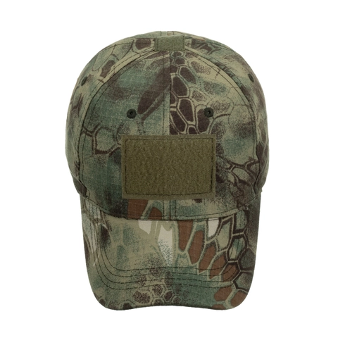 Gorra de Béisbol Táctica de Camuflaje Para Hombre Mujer Ripstop Sombrero de Sol Al Aire Libre Con Áreas de Velcro Caza Senderismo