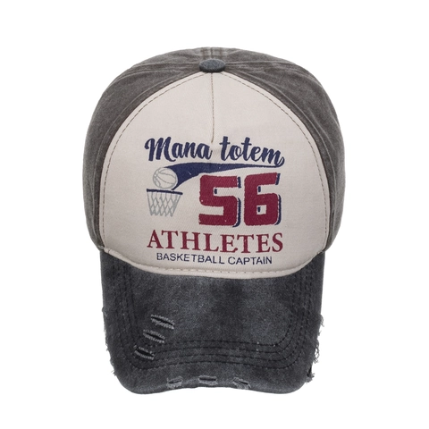 Berretto da Baseball in Cotone Lavato Vintage per Uomo Donna Cappello Snapback Patchwork Invecchiato Retro Sportivo Parasole
