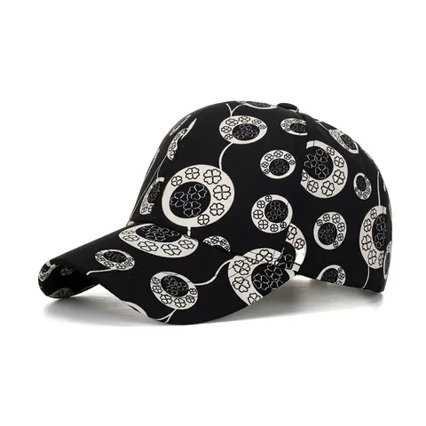 Unisex Clover Print Baseball Cap Adjustable Breathable Polyester Sun Hat For Outdoor Casual Daily Wear Fashion Headwear