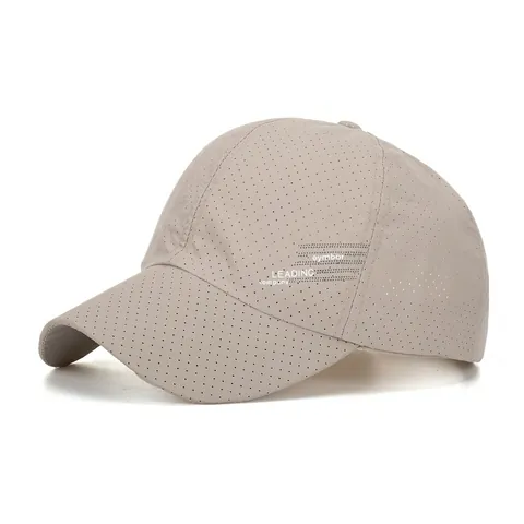 Cappello da Baseball Traspirante ad Asciugatura Rapida per Uomo Donna Regolabile Perforato al Laser Cappello da Sole Sport Outdoor