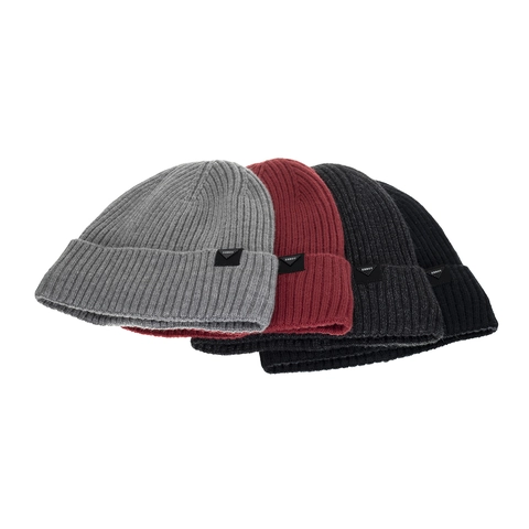 Warm Winter Knit Beanie Hat For Men Women Thick Fleece Lined Ribbed Cuffed Skull Cap Acrylic Soft Elastic Outdoor Winter Hat