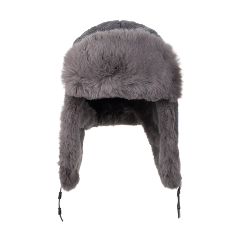 Winter Trapper Hat For Men Women Cotton Acrylic Warm Pilot Cap With Faux Fur Lined Ear Flaps Windproof Cold Protection Ushanka Hat