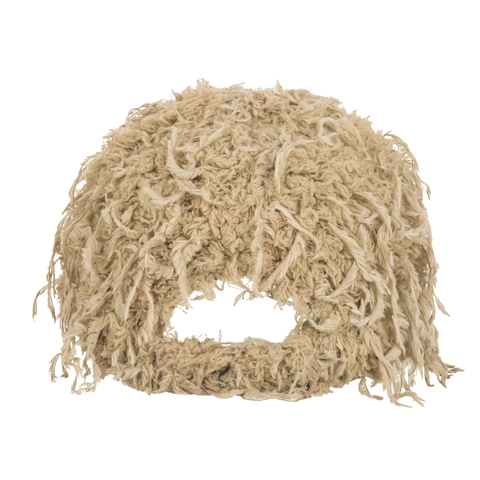 Gorra de Béisbol de Felpa de Piel Sintética para Mujer a la Moda Invierno Cálido Borla de Color Sólido Casual