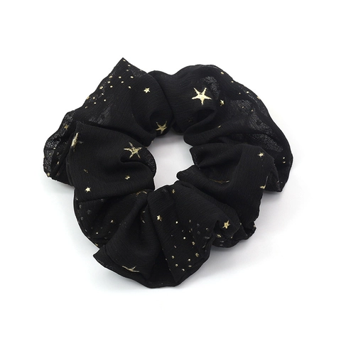 Elastici per Capelli in Stile Coreano con Stelle Dorate Eleganti Accessori per Capelli alla Moda per Donna Quotidiano