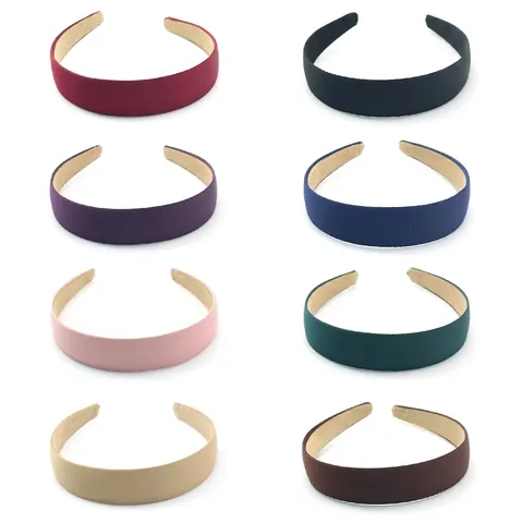 Damen Minimalistisch Einfarbig Stoff Haarband Weich Rutschfest Gesicht Waschen Haarreif Herbst Winter INS Stil Kopfschmuck Haarschmuck