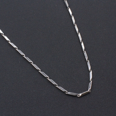 Collar de Cadena de Acero Inoxidable Rombo Geométrico Punk Para Hombre Mujer Joyería Minimalista Facetada Hip Hop Streetwear Accesorio de Cuello