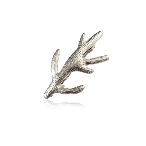 Mode Legierung Geweih Haarklammer Zweig Rentierhorn Seitenhaarspange Rentierzweig Design Gold Silber Haarschmuck Für Damen
