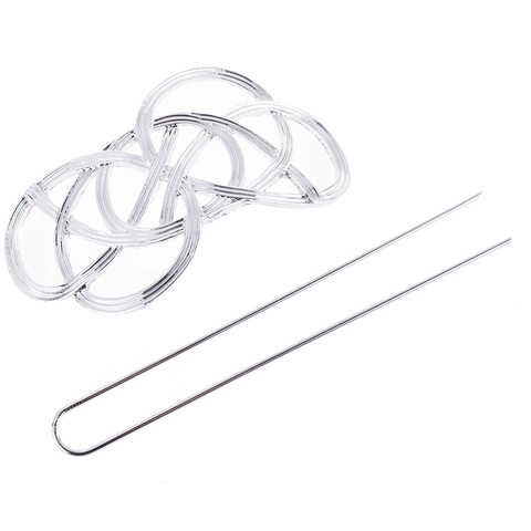 Vintage Legierung Haarstab Hohl Geometrisch Keltischer Knoten Gold Silber Galvanisiert Damen Hochzeit Haarschmuck