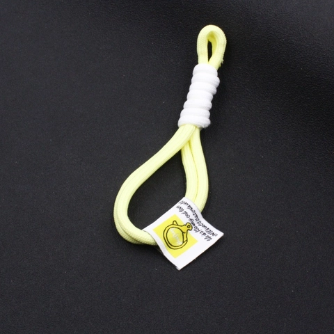 Handgemachter Geflochtener Seil Schlüsselanhänger Individuelles Gewebtes Etikett Handy-Lanyard Für Rucksack Taschenzubehör