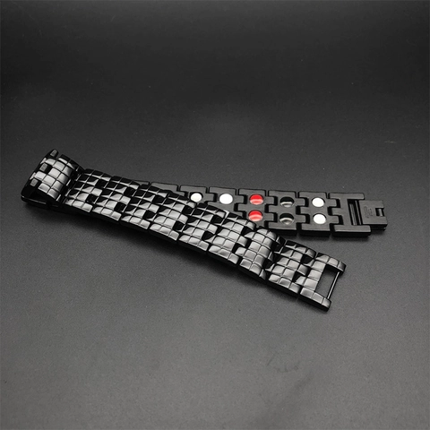 Herren Edelstahl Magnettherapie Armband Doppelreihig Energiesteine Gesundheits Armband Mode Schmuck Geschenk Für Männer