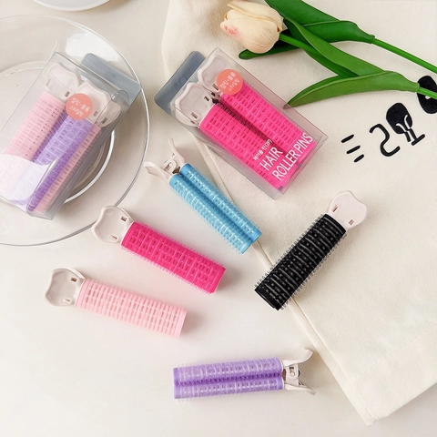 Zelfklevende Haarkrullers Volumiserende Haarwortel Clips Koreaanse Stijl Pony Curler Naadloze Pluizige Haarspelden Dames Styling Tool