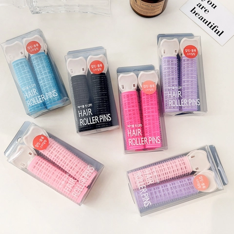 Zelfklevende Haarkrullers Volumiserende Haarwortel Clips Koreaanse Stijl Pony Curler Naadloze Pluizige Haarspelden Dames Styling Tool
