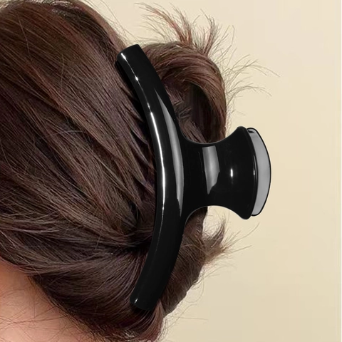 Glänzende Große Haarklammer Aus Kunststoff Im Koreanischen Stil Eleganter Hai Clip Für Dickes Haar Damen Haarschmuck
