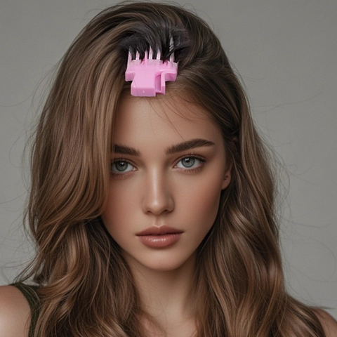 Fermaglio Volumizzante per Radici dei Capelli in Plastica per Acconciature Tool Leggero Fermaglio per Capelli Voluminosi Donna