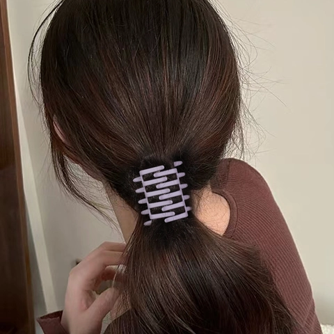 Matte Glänzende PC Polycarbonat Haarklammern Kreuz Zähne Einfarbig Große Haarklammern Für Damen Tägliches Haarstyling Tool