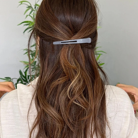 Matte Plastic Duckbill Hair Clips For Volumizing Hair Roots Professional Styling Sectioning Clips Morandi Colors For Women