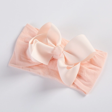Baby Bogen Stirnband Grosgrain Band Große Schleife Weiche Elastische Nylon Haarband Kinder Kleinkind Haarschmuck Süßes Foto Requisite