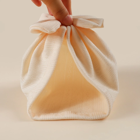 Weiche Jacquard Baby Turban Mütze Mit Großer Schleife Elastische Säuglings Beanie Neugeborene Kopfwickel Für 0-2 Jahre