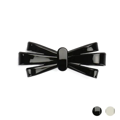 Französisches Acetat Schmetterling Schleife Haarklammer Minimalistisch Glänzend Federclip Pferdeschwanz Halter Für Damen Haarschmuck