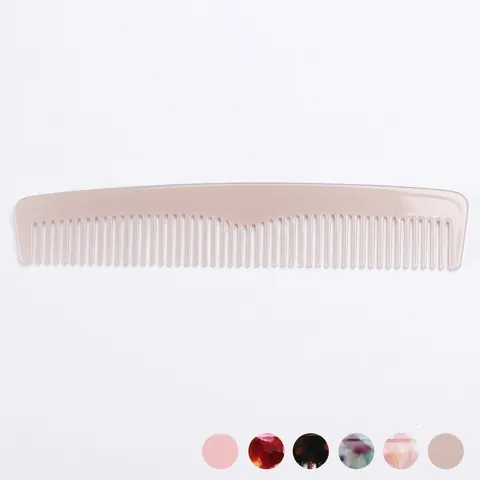 Handgefertigter Acetat Marmormuster Haarkamm Antistatisch Fein gezahnter Styling Tool Langstiel Haarkamm Für Damen Studenten