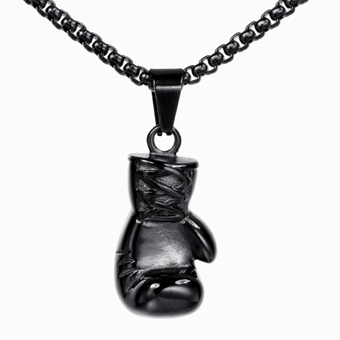 Stainless Steel Boxing Glove Pendant Only Without Chain Retro Hip Hop Sporty Style Metal Jewelry Pendant For Men Women