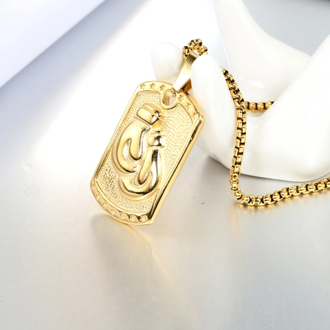 Stainless Steel Boxing Glove Pendant Only Without Chain 3D Relief Dog Tag For Men Sport Jewelry Star Pattern Gift