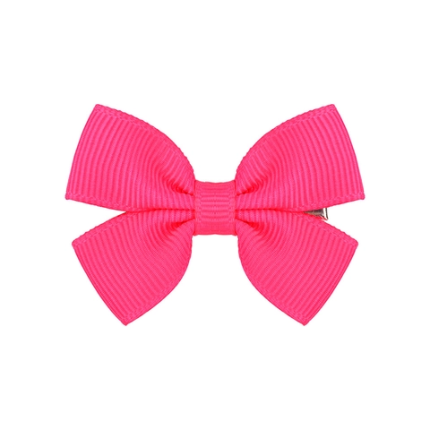 Handmade Grosgrain Ribbon Bow Hair Clips For Kids Girls Candy Color Polyester Bowknot Alligator Clips School Daily Hair Accessories