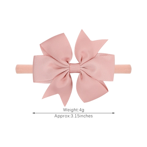 Fasce per Capelli Morandi per Neonati Fiocco in Nylon Senza Cuciture Altamente Elastiche per Neonati e Bambini Piccoli Accessori Fiocco