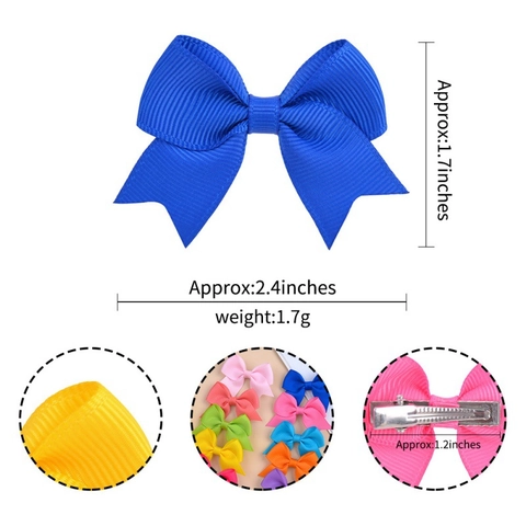 Mini Kinder Schleife Haarklammern Für Baby Mädchen Ripsband Haarnadeln Handgefertigt Kleinkind Einfache Seitenclips Haarschmuck