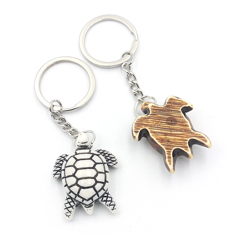 Klassischer Harz Schildkröte Schlüsselanhänger Glück Meeresschildkröte Schlüsselring Anhänger Für Tasche Auto Dekoration Geschenk Unisex Schmuck
