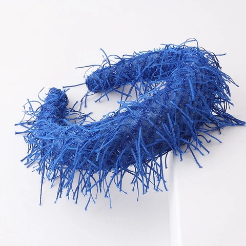 Bohemian Retro Woolen Yarn Tassel Fringe Padded Headband Fashion Solid Color Sponge Hair Band For Women Hair Accessories