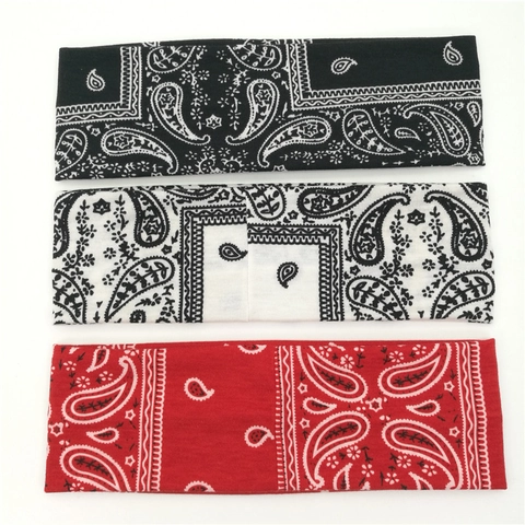 Diadema De Yoga Elástica Con Estampado De Paisley Para Mujer Estilo Étnico Vintage Punto Banda Deportiva Antideslizante