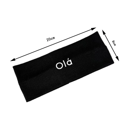 Gestricktes Elastisches Sport Stirnband Für Damen Yoga Schweißband Breites Haarband Mit Buchstaben Aufdruck Haarschmuck