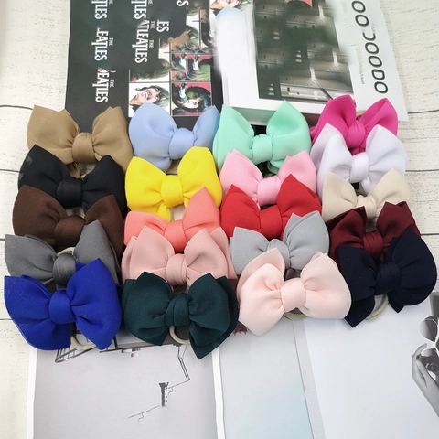 Fascia per Capelli con Fiocco per Neonato Morbida in Nylon Altamente Elastico Cotone Spaziale Trama a Nido d'Ape Fiocco 3D Accessori