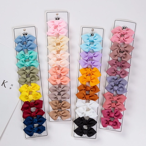 Süße Kinder Schleifen Haarspangen Ripsband Barrettes Für Baby Mädchen Kleinkinder Süße Handgemachte Haarnadeln Prinzessin Haarschmuck