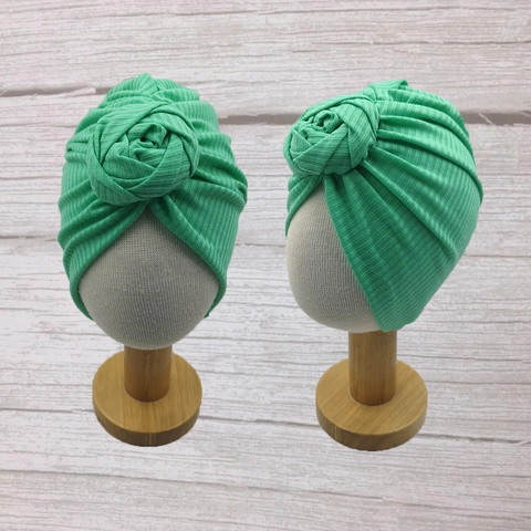Baby Turban Hat Soft Cotton Infant Rose Knot Headwrap Stretchy Newborn Indian Beanie Rosette Bow Headband For Girls Fashion Caps