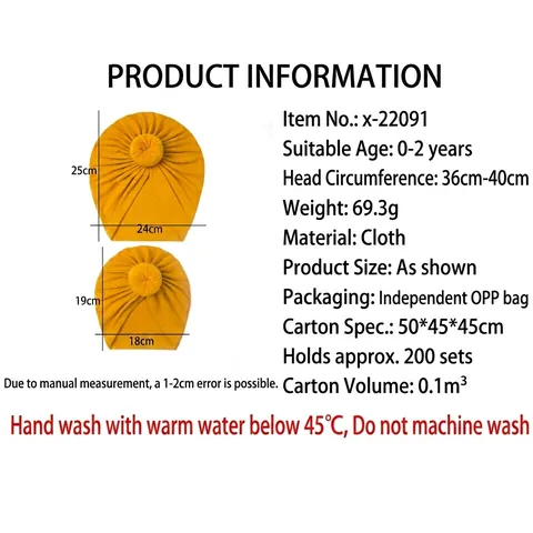 Parent-Child Baby Turban Hat Donut Knot Pleated Beanie Ribbed Knit Autumn Winter Warm Headwrap For Mom Infants Kids Toddlers