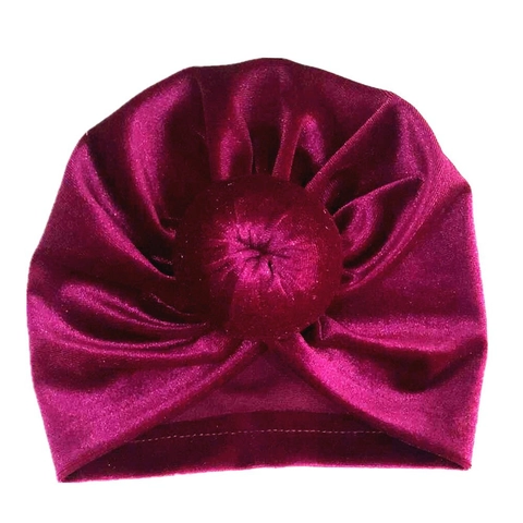 Baby Turban Hut Samt Donut Knoten Weich Warm Kopfwickel Für Neugeborene Kleinkind Fotografie Requisite Täglich Stil