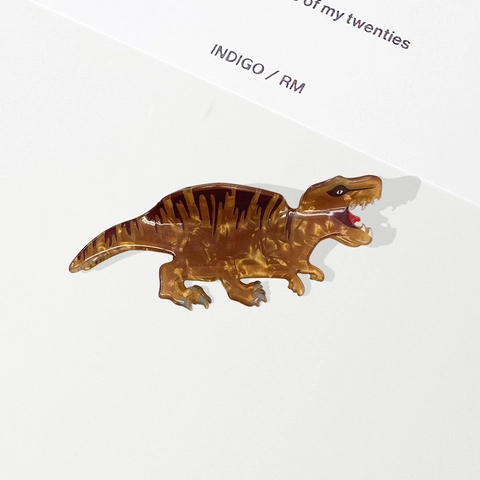 Cute Cartoon Dinosaur Animal Hair Claw Clips Acrylic Handmade Shark Hair Clips For Women Girls Hair Styling Accessories