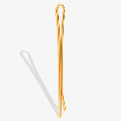 304 Roestvrij Staal Haarclip Minimalistisch U-vormige Schuifspeld 18K Goud Zilver Verguld Metalen Haarnaald Haar Accessoires