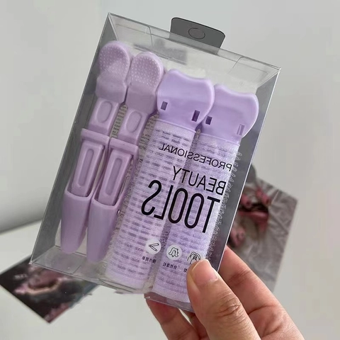Professionelles Haarklammern Und Lockenwickler Set Für Haaransatz Volumen Kunststoff Nylon Haarstyling Tool Für Damen Pony