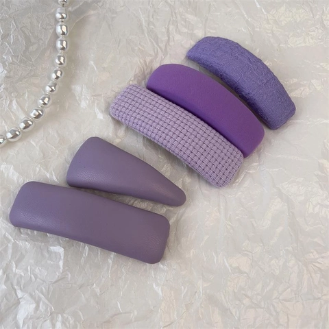 Fermagli per Capelli in Tessuto Color Macaron Stile Coreano per Donne Ragazze Dolce Rettangolare a Nido d'Ape Accessori Moda