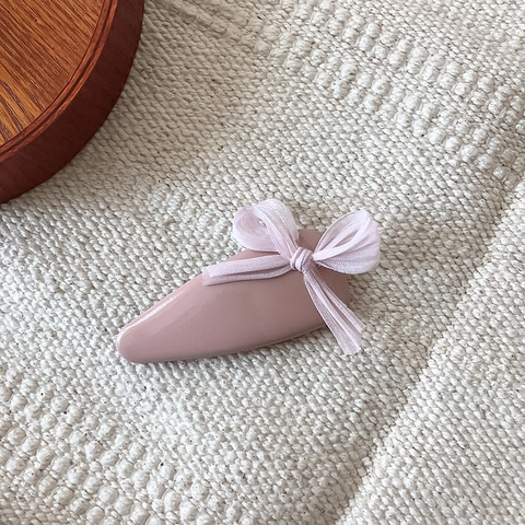 Sweet Bow Knot Water Drop Hair Clips For Women Girls Chiffon Bowknot Duckbill Clips Cute Hair Accessories Side Clip