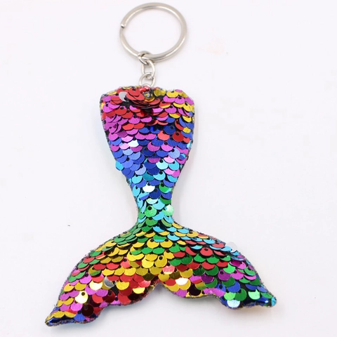 Portachiavi con Paillettes Scintillanti a Forma di Animale per Donna Ciondolo per Borsa a Coda di Sirena Unicorno Cuore Stella Regalo