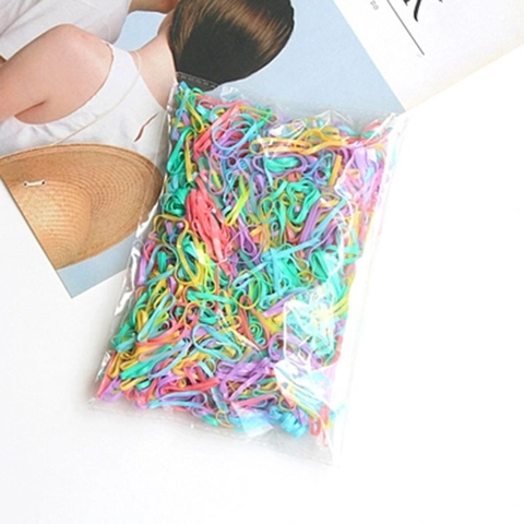 Naadloze Elastische Haarelastiekjes Set Hoog Elastische Rubberbanden Geen Haarbeschadiging Voor Dames Kinderen Dagelijkse Styling Accessoires
